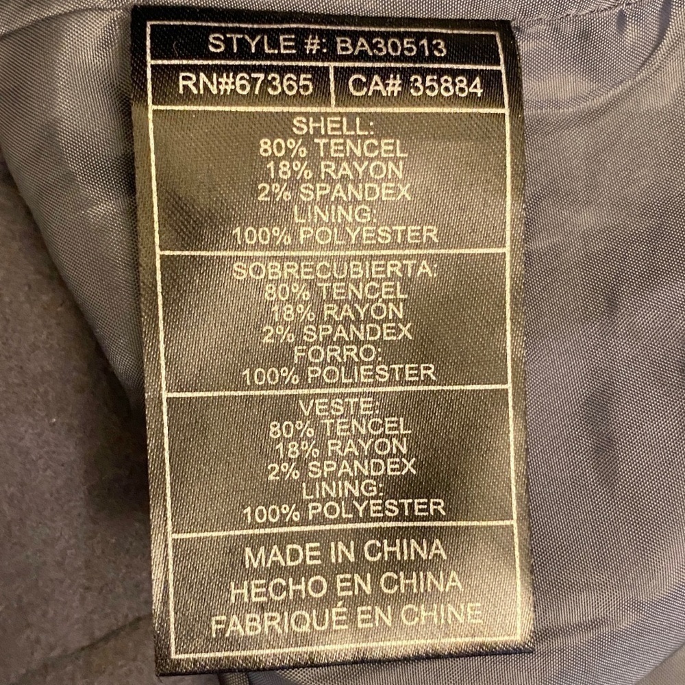 BB Dakota Gray Pea Coat Miner Jacket Toggle Buttons Size Medium Hooded - Picture 7 of 10